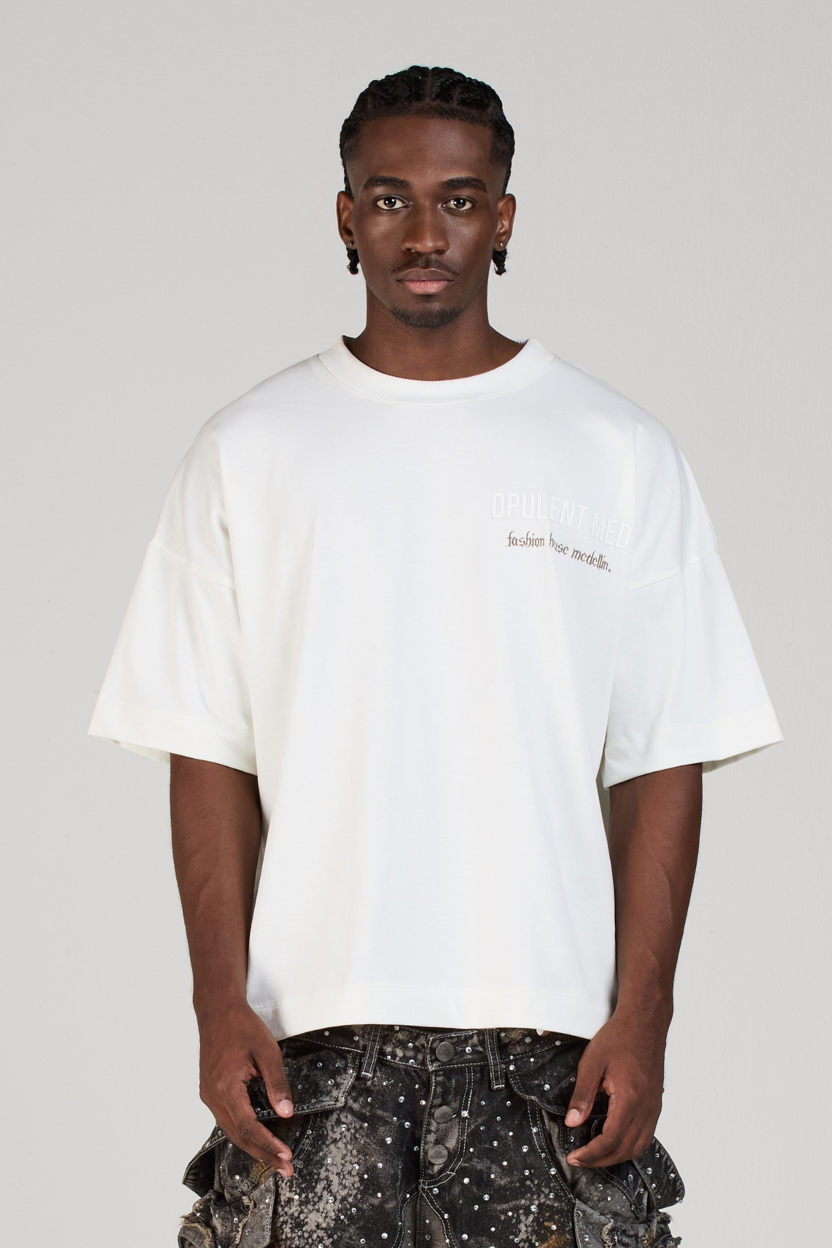 CAMISETA MED HOUSE MARFIL