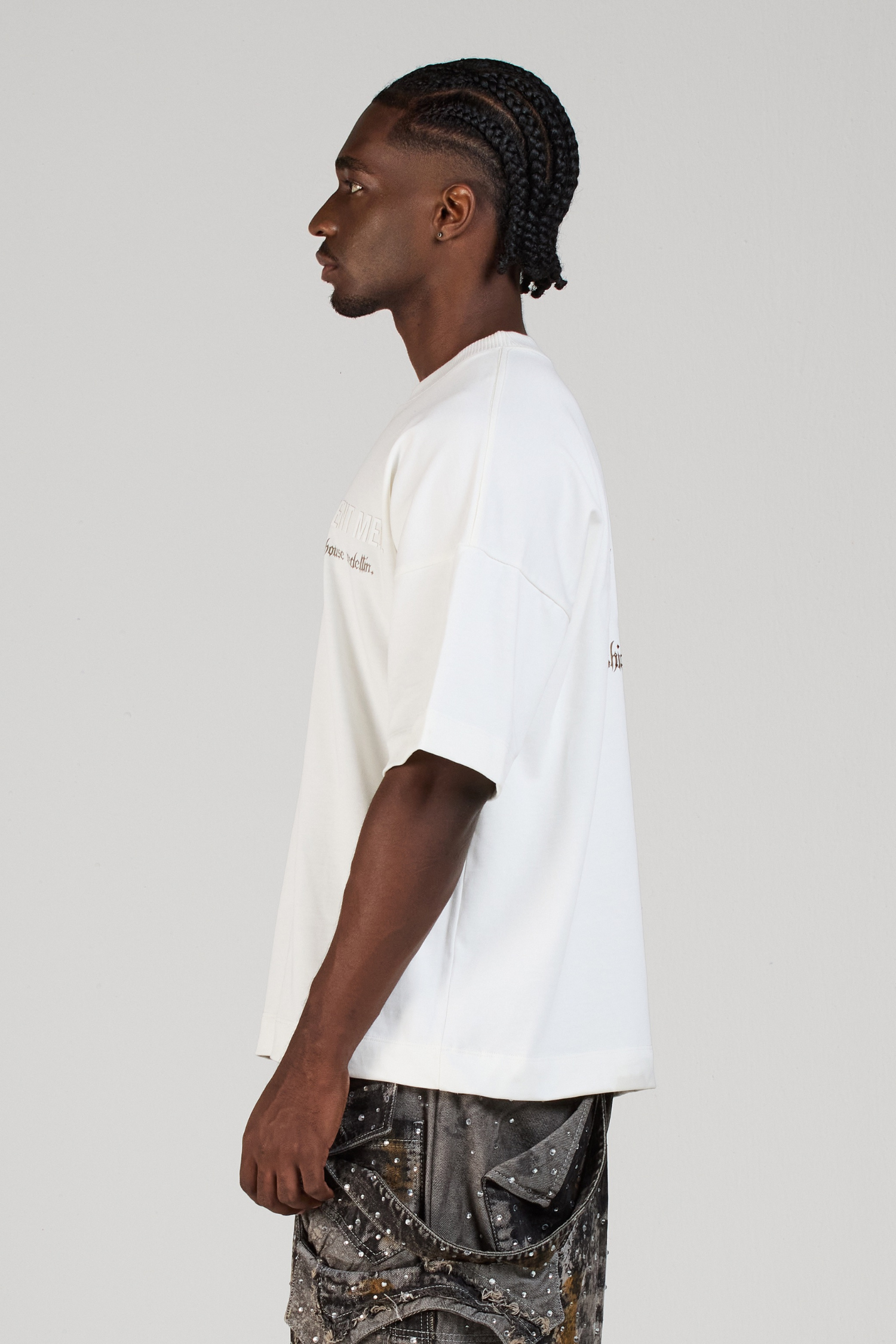 CAMISETA MED HOUSE MARFIL