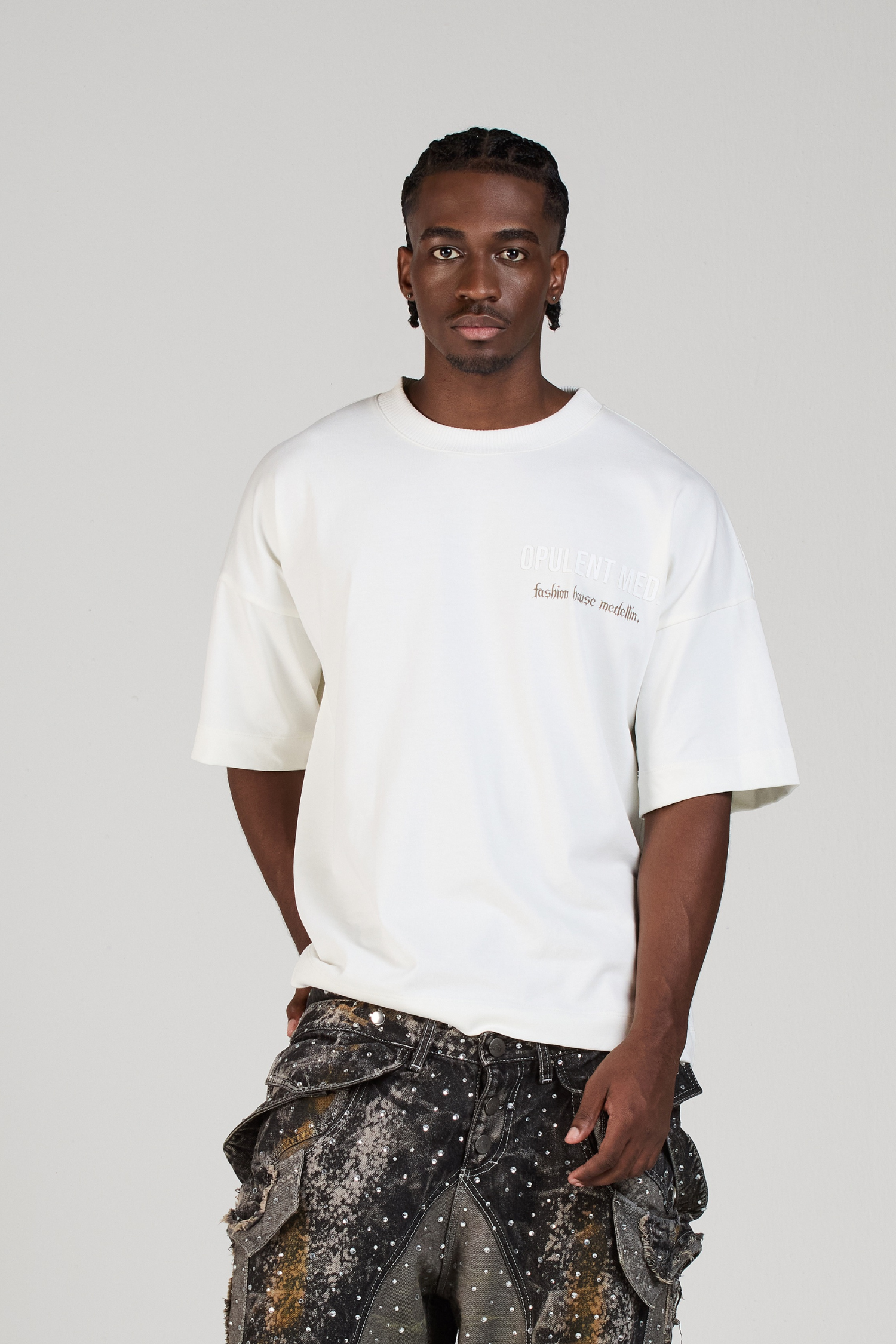 CAMISETA MED HOUSE MARFIL