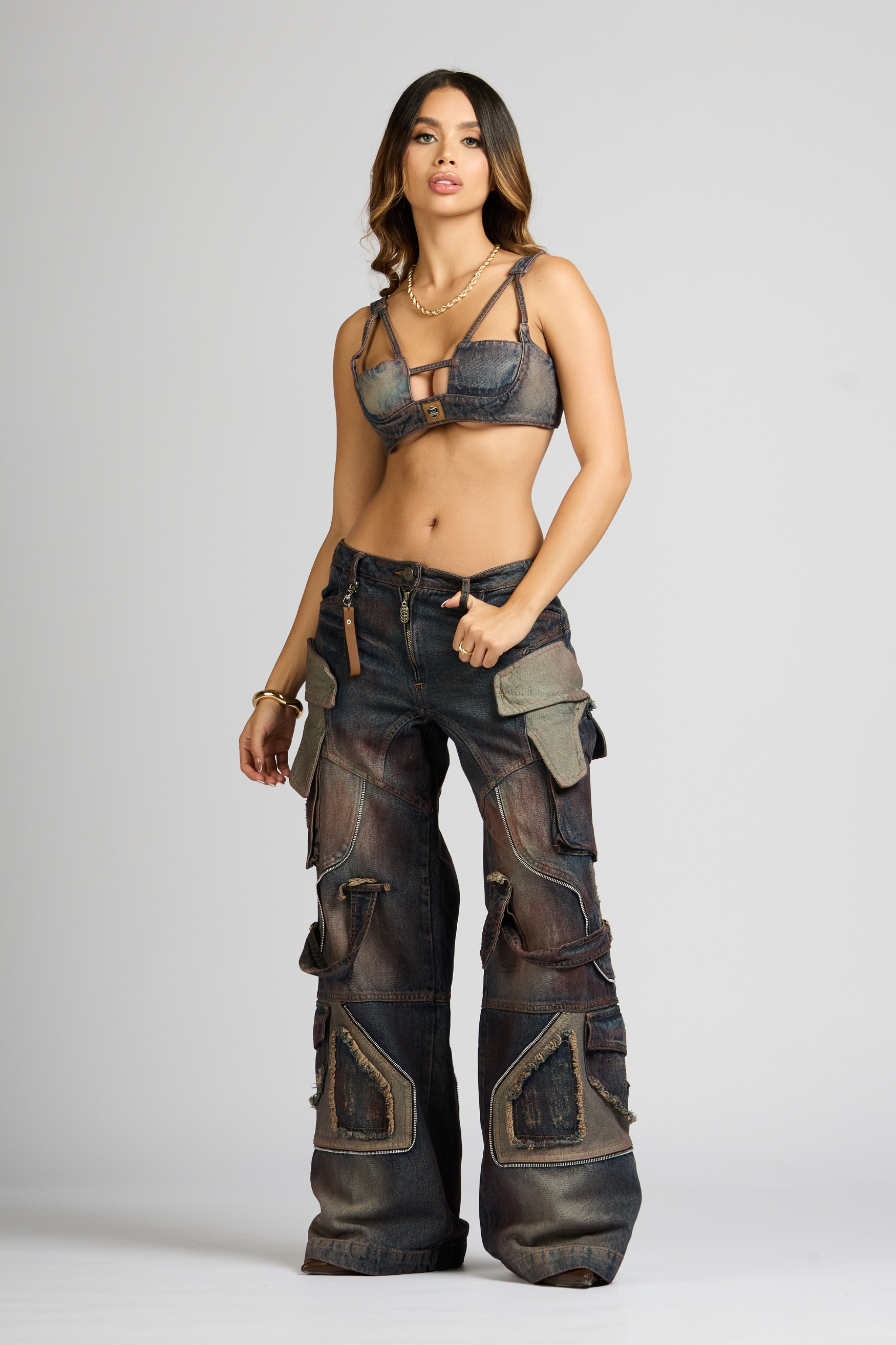 SET CROP Y JEAN SIGNATURE WOMAN