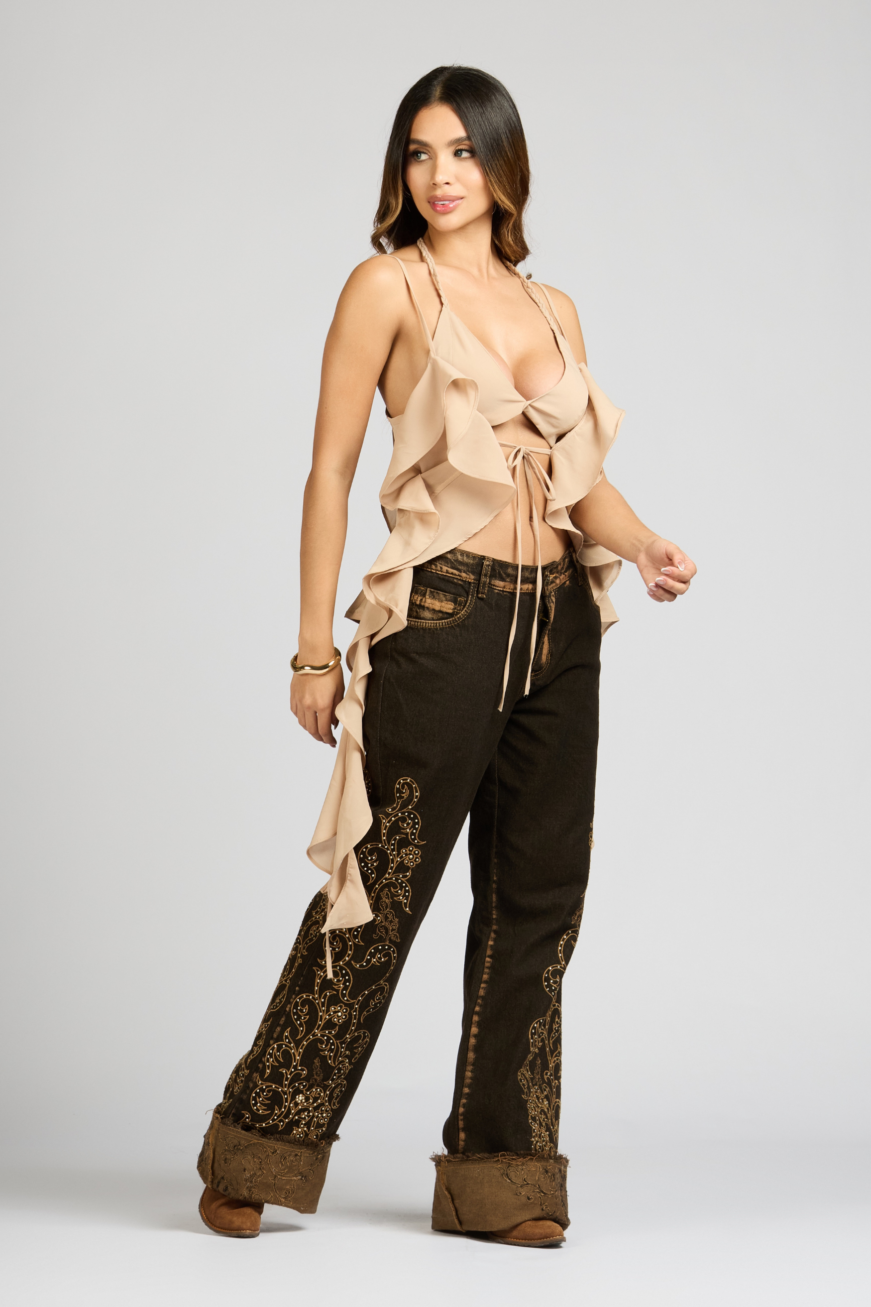 BLUSA POBLADO LUXURY