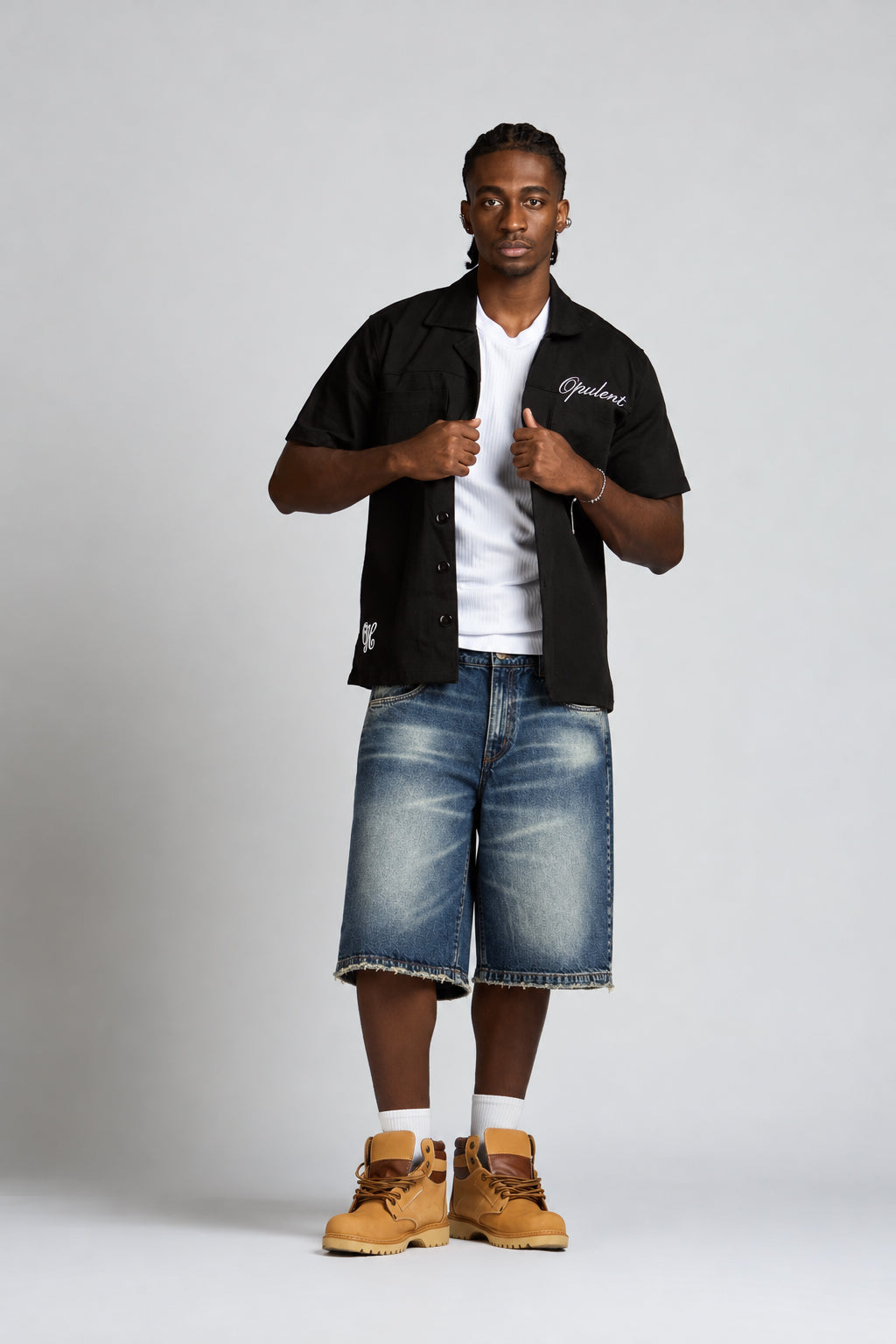 SET CAMISA Y BERMUDA PDG BIKER BLUE