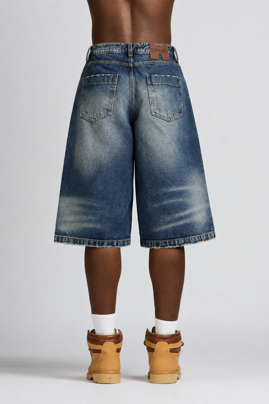 BERMUDA PEDREGAL BIKER BLUE