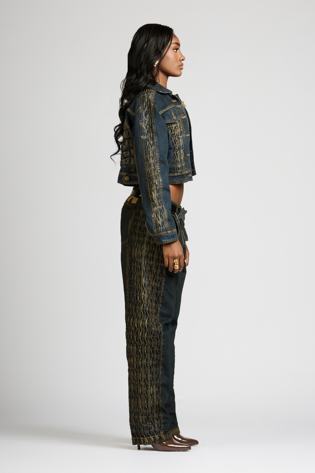 SET CHAQUETA Y JEAN URUS BLUE WOMAN