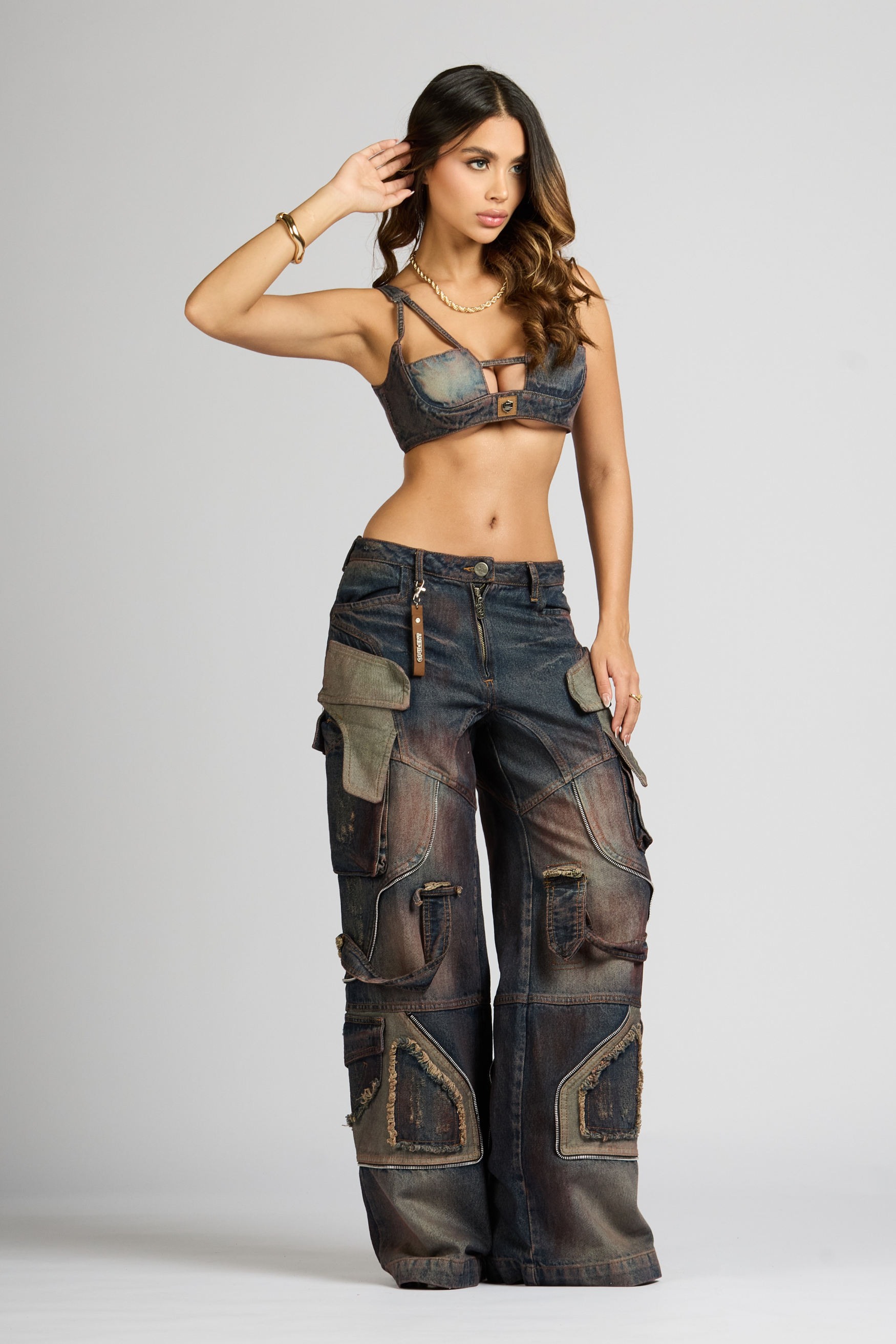 SET CROP Y JEAN SIGNATURE WOMAN