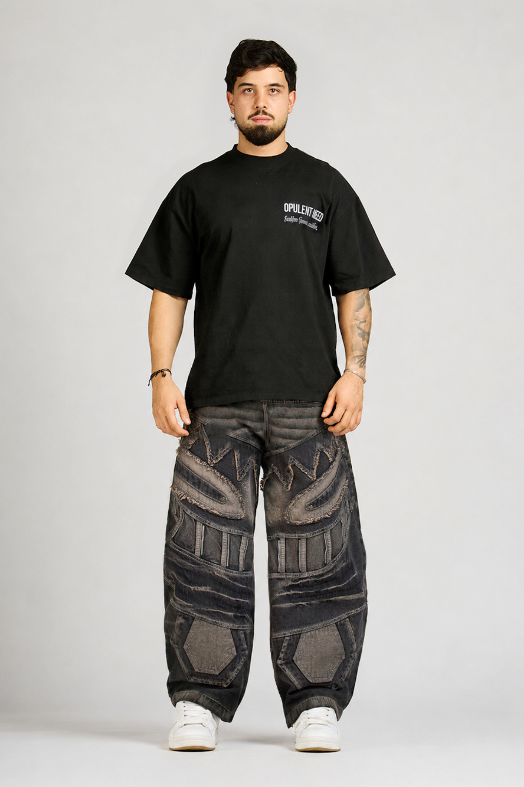 SET CAMISETA Y JEAN FACEBLACK MEN