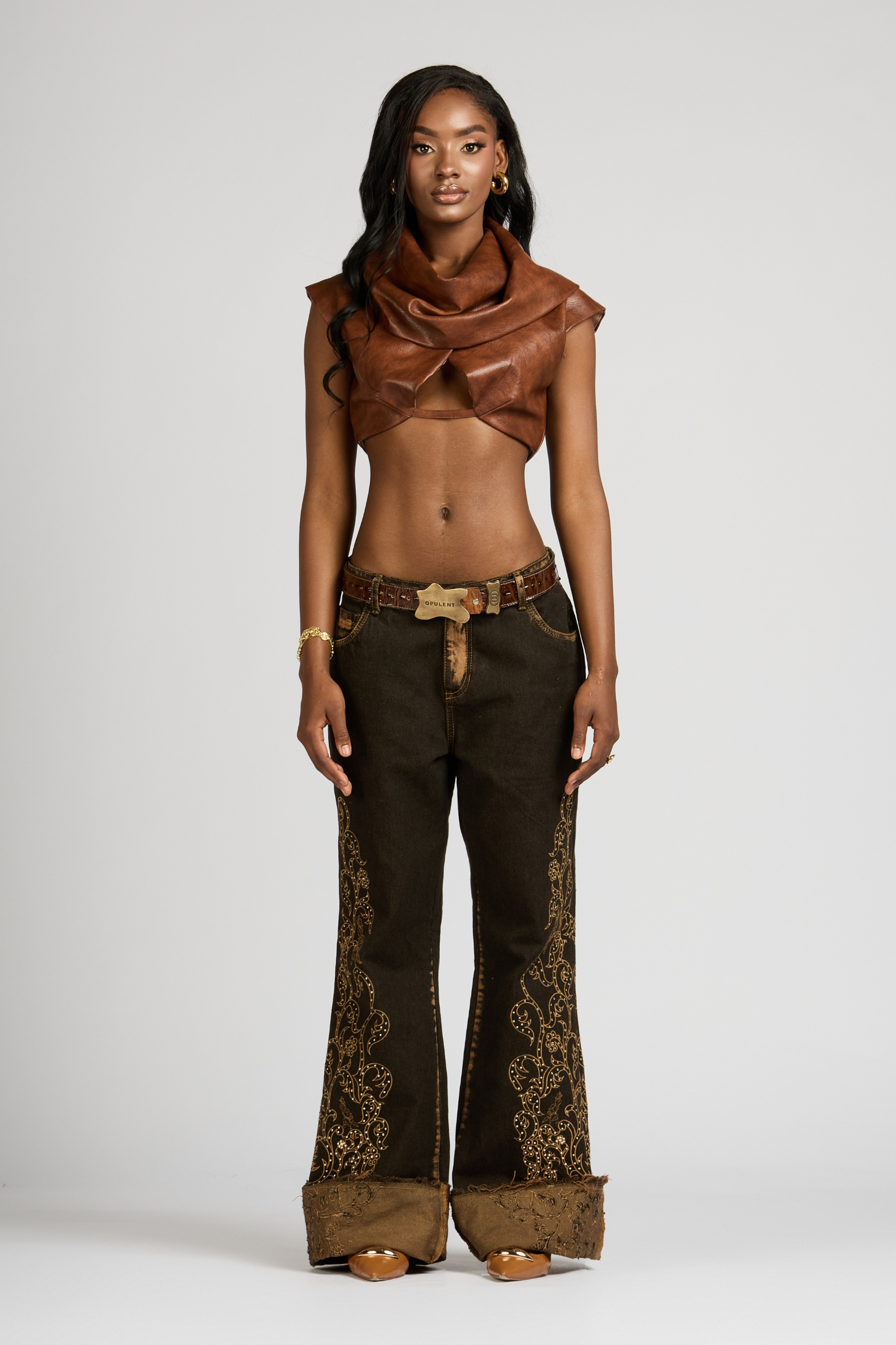 SET CROP Y JEAN POBLADO LUXE