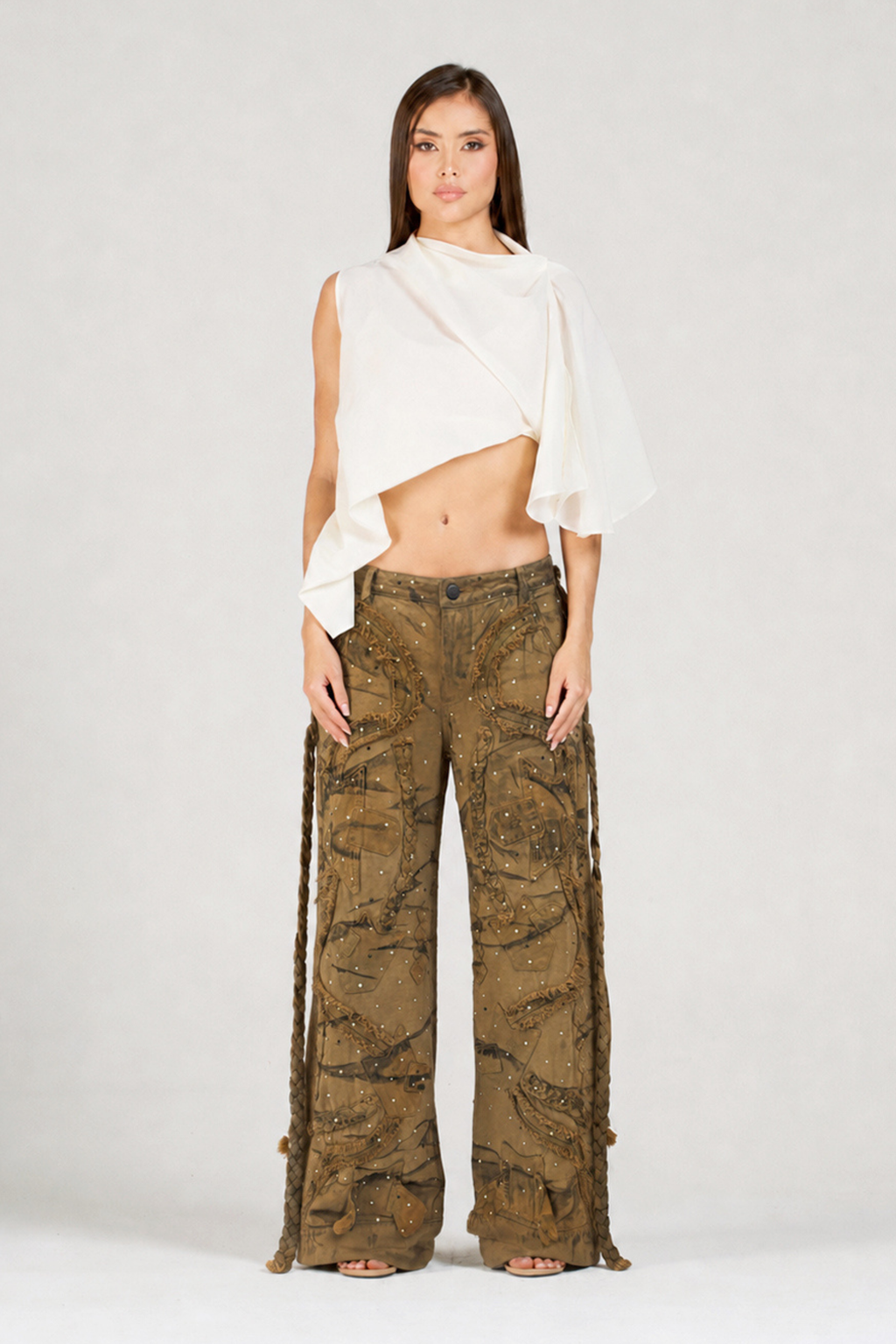 BLUSA Y JEAN HELIOS CON PEDRERÍA