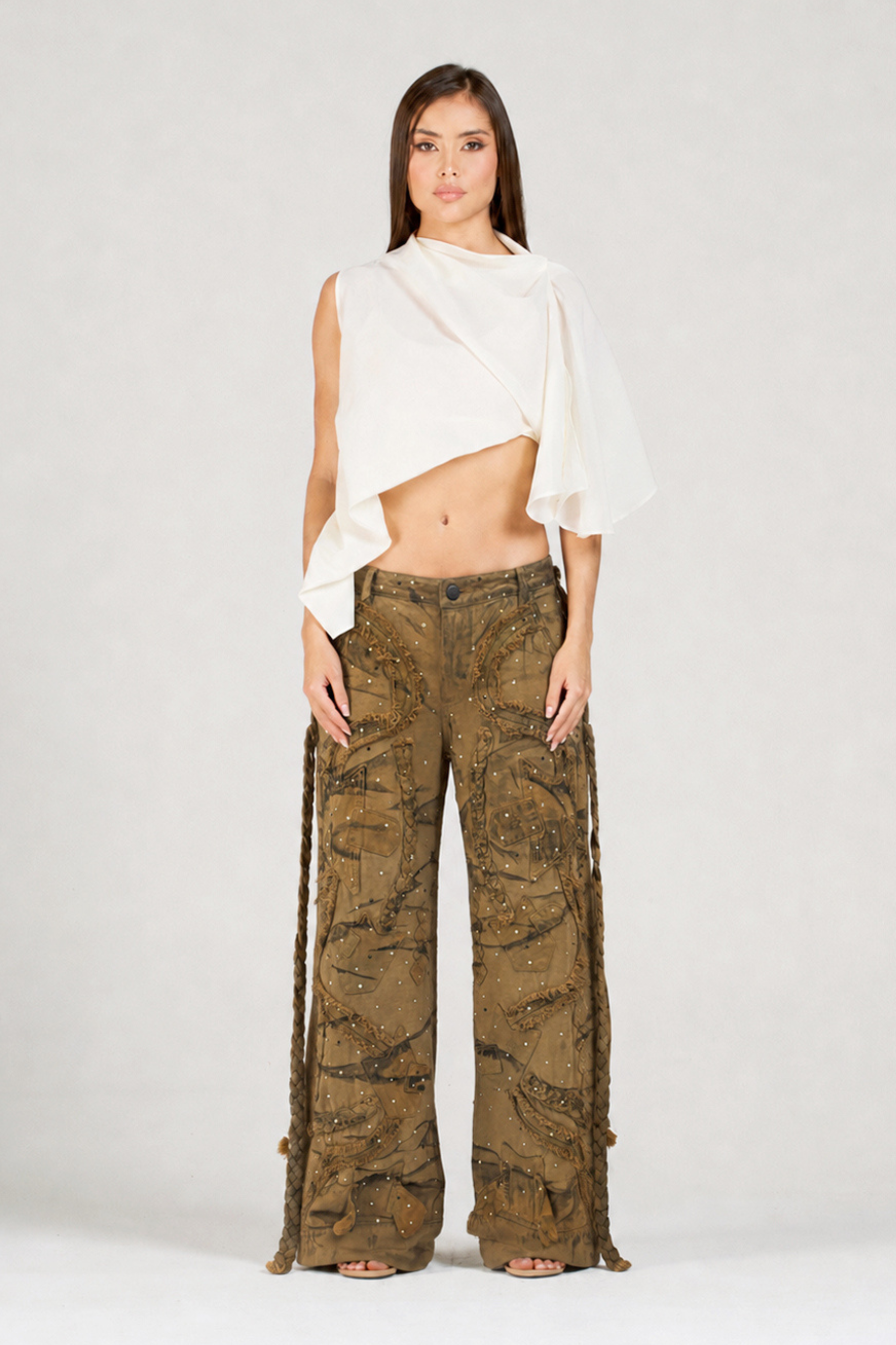 BLUSA Y JEAN HELIOS CON PEDRERÍA