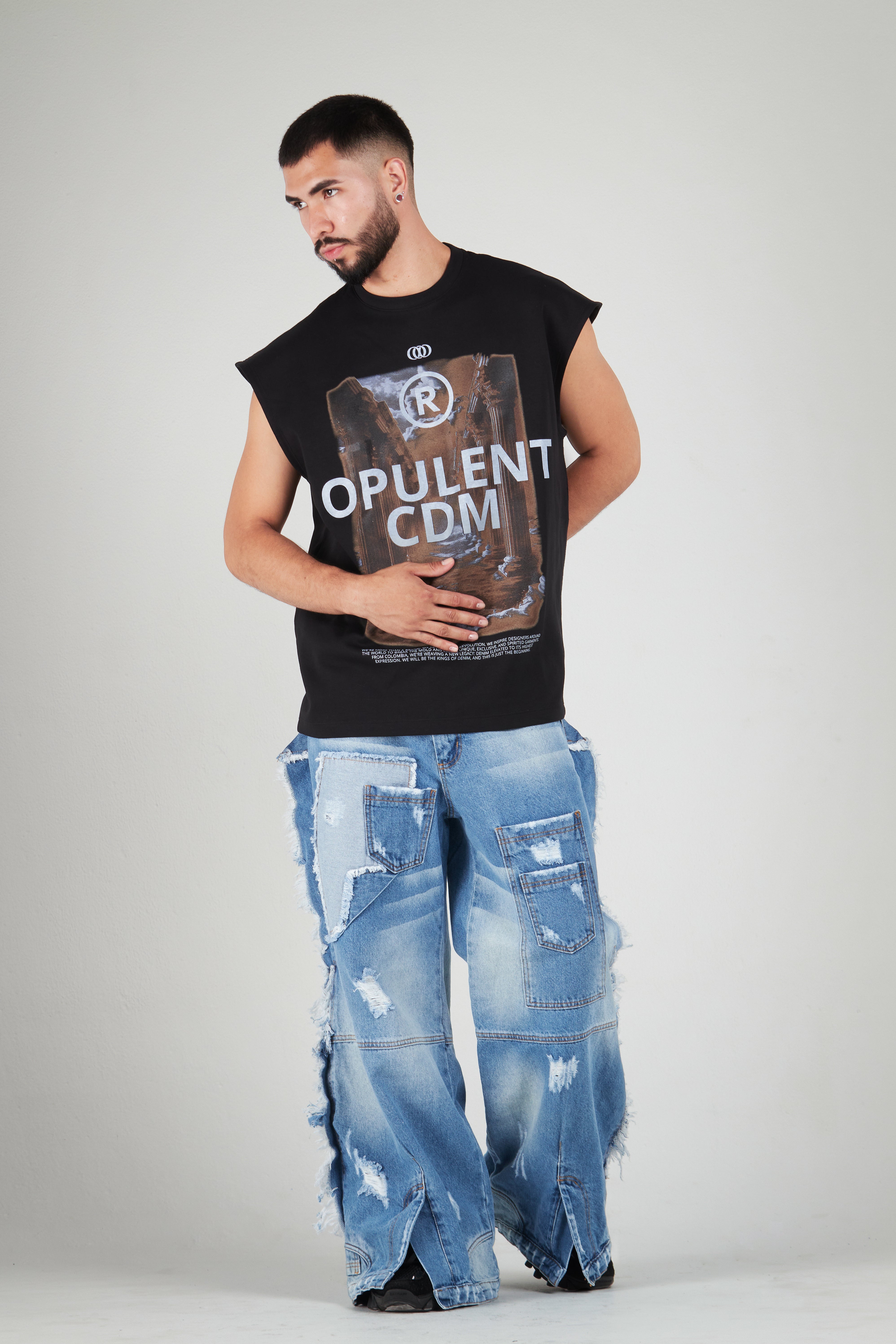 JEAN LUXURY AZUL KG MEN