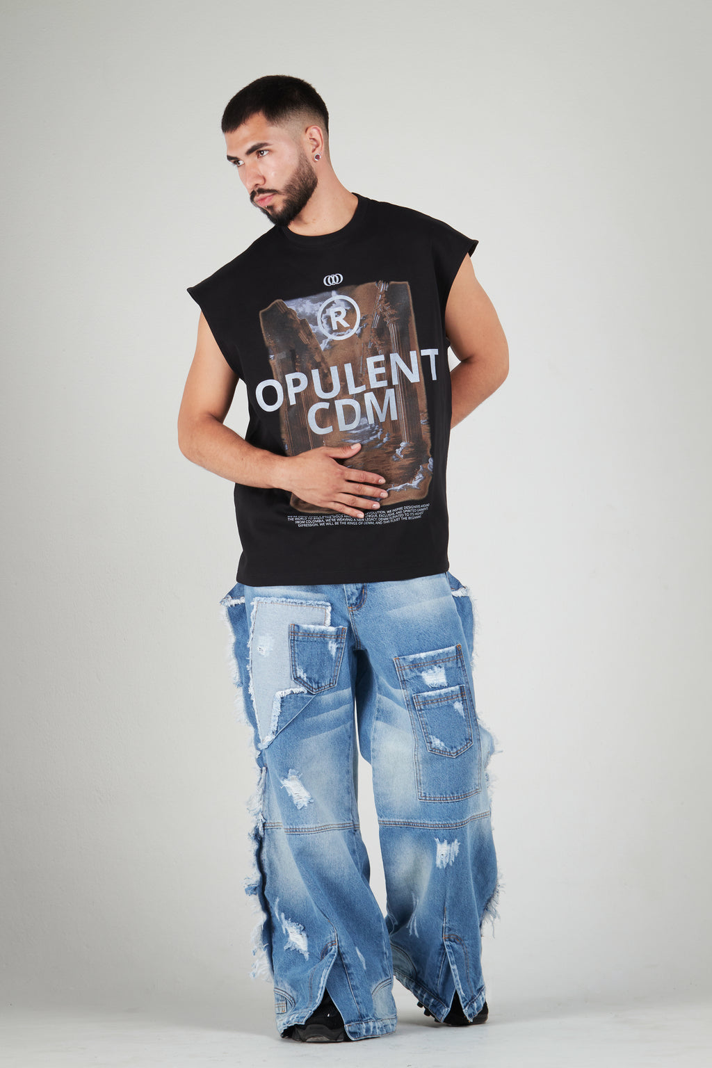 JEAN LUXURY AZUL KG MEN