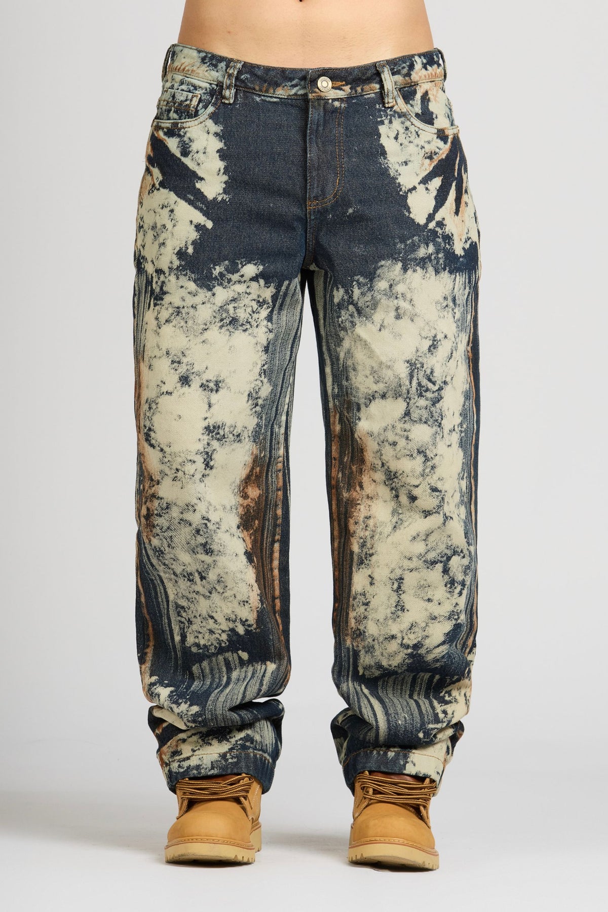 JEAN PEDREGAL BIKER BLUE