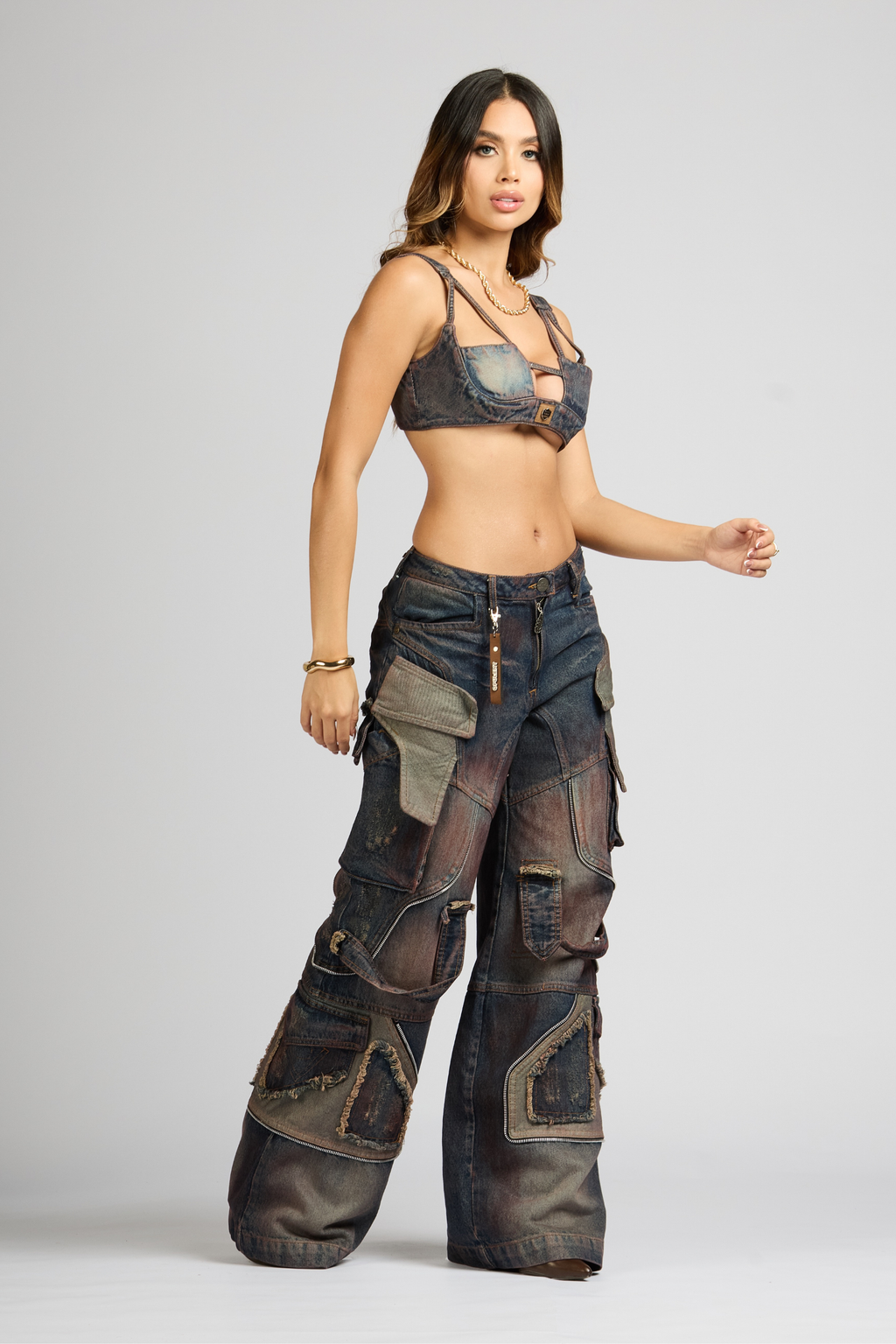 SET CROP Y JEAN SIGNATURE WOMAN