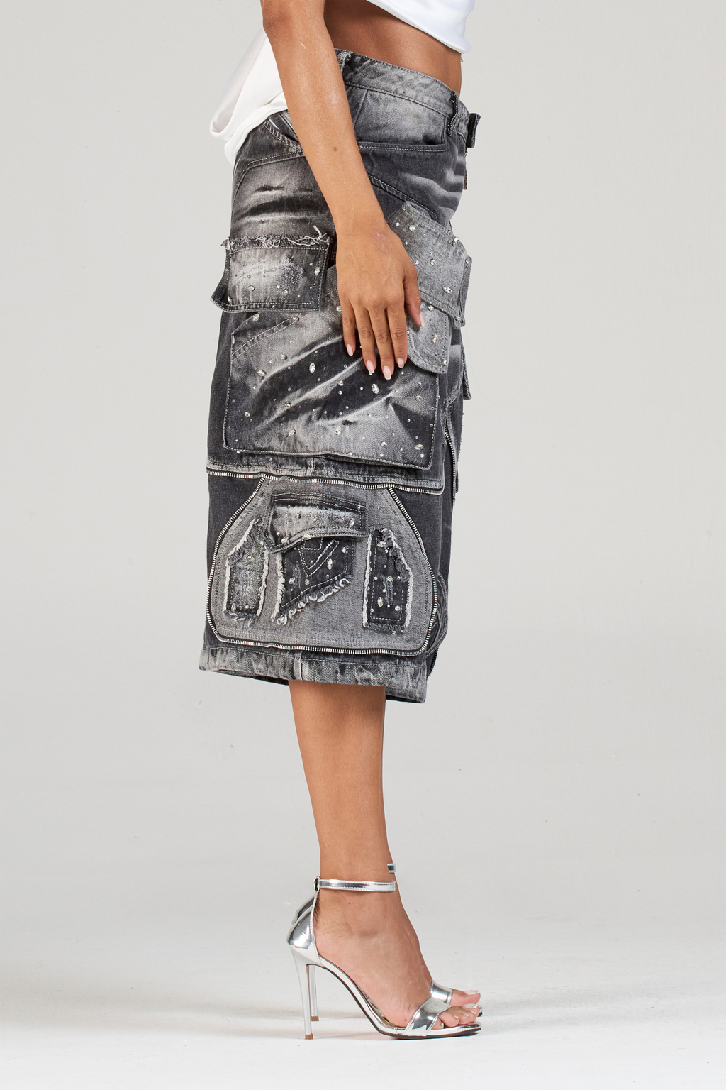 BERMUDA SIGNATURE CON PEDRERÍA WOMAN
