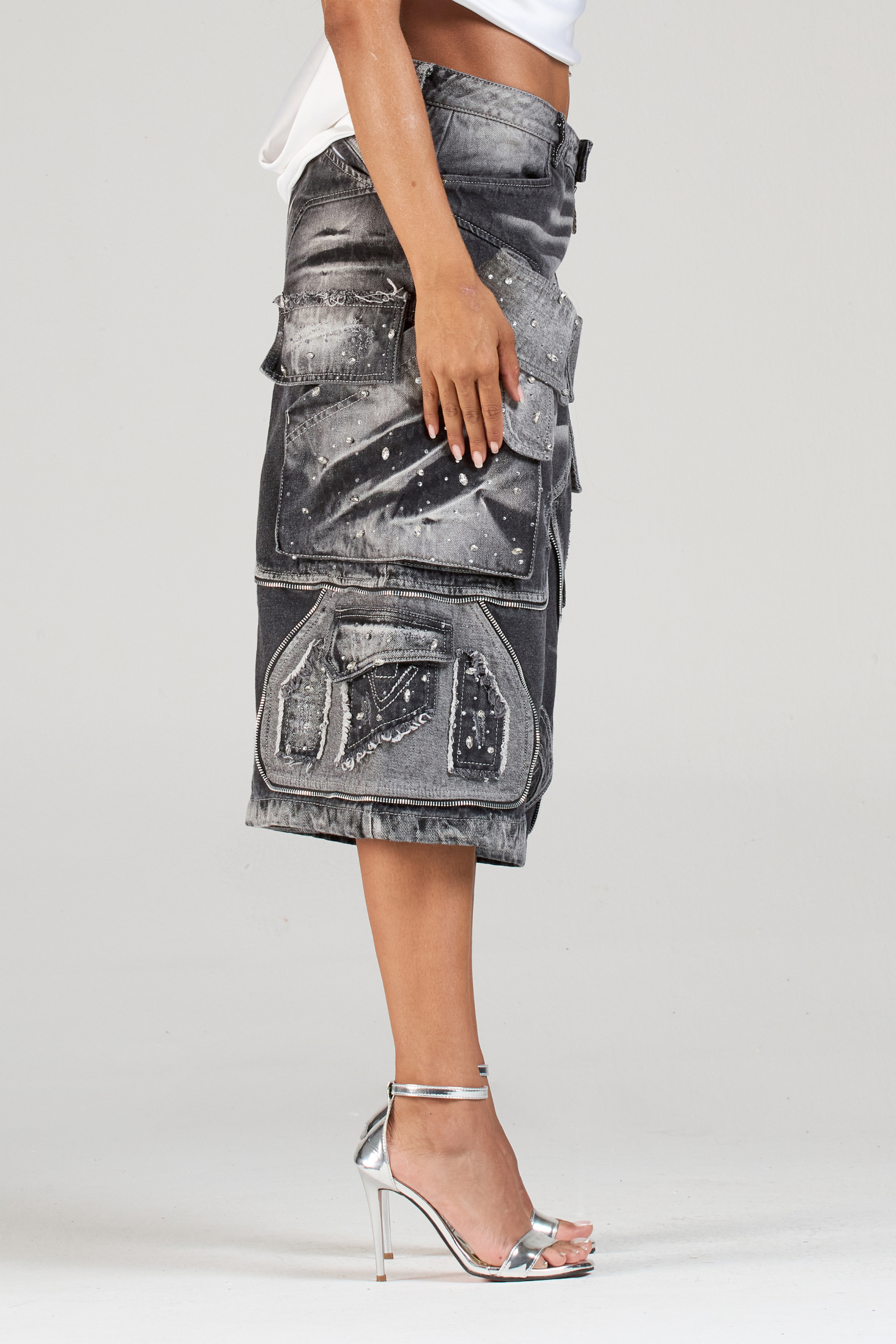 BERMUDA SIGNATURE CON PEDRERÍA WOMAN