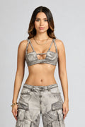 CROP TOP SIGNATURE BLANCO