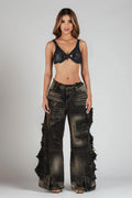 SET CROP TOP Y JEAN KG