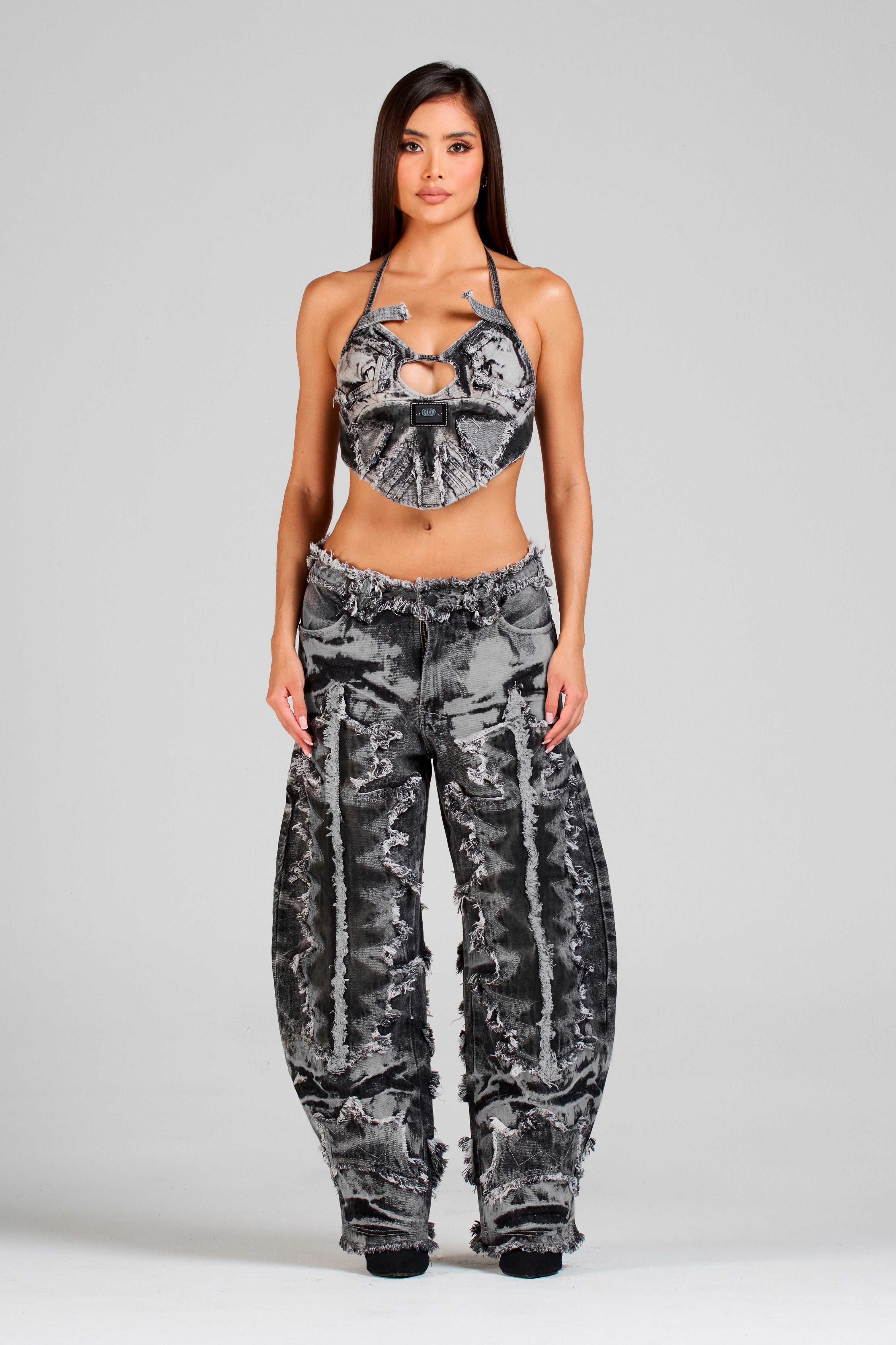 SET CROP Y JEAN ULTRONIC