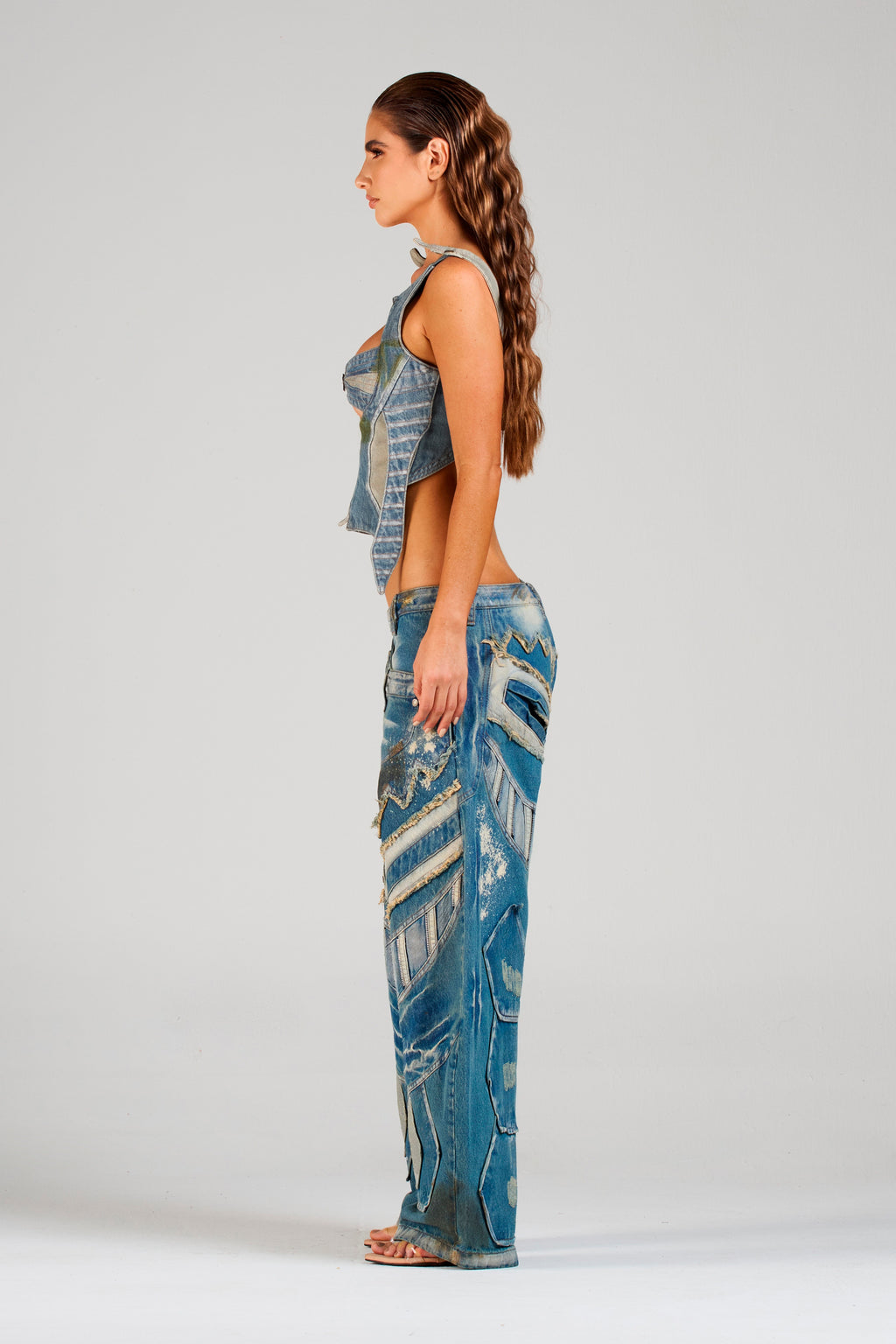 SET CORSÉ Y JEAN FACEBLUE