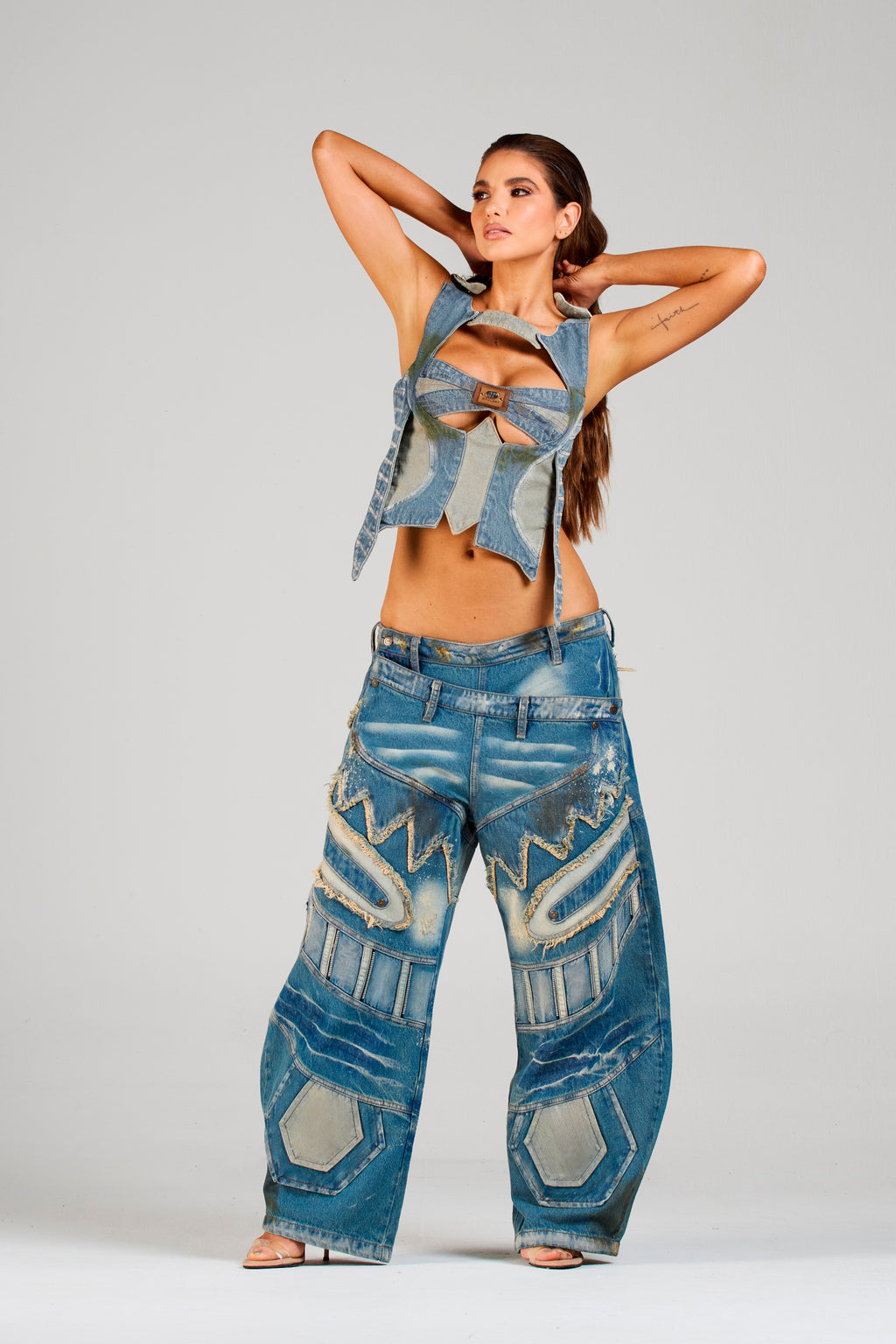 SET CORSÉ Y JEAN FACEBLUE