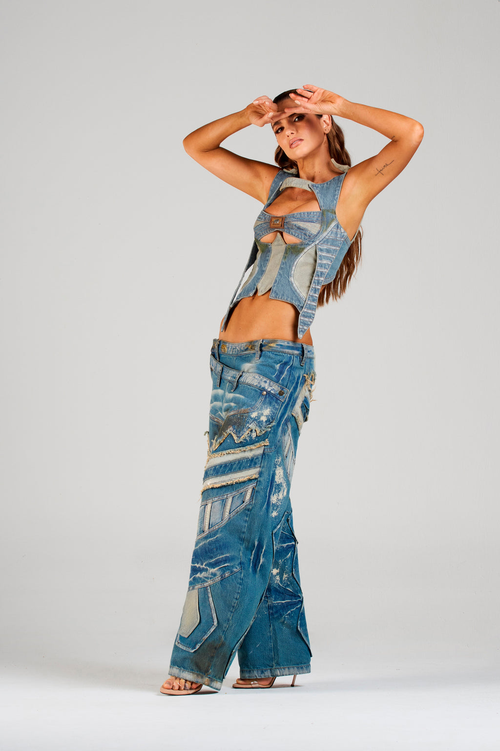 SET CORSÉ Y JEAN FACEBLUE