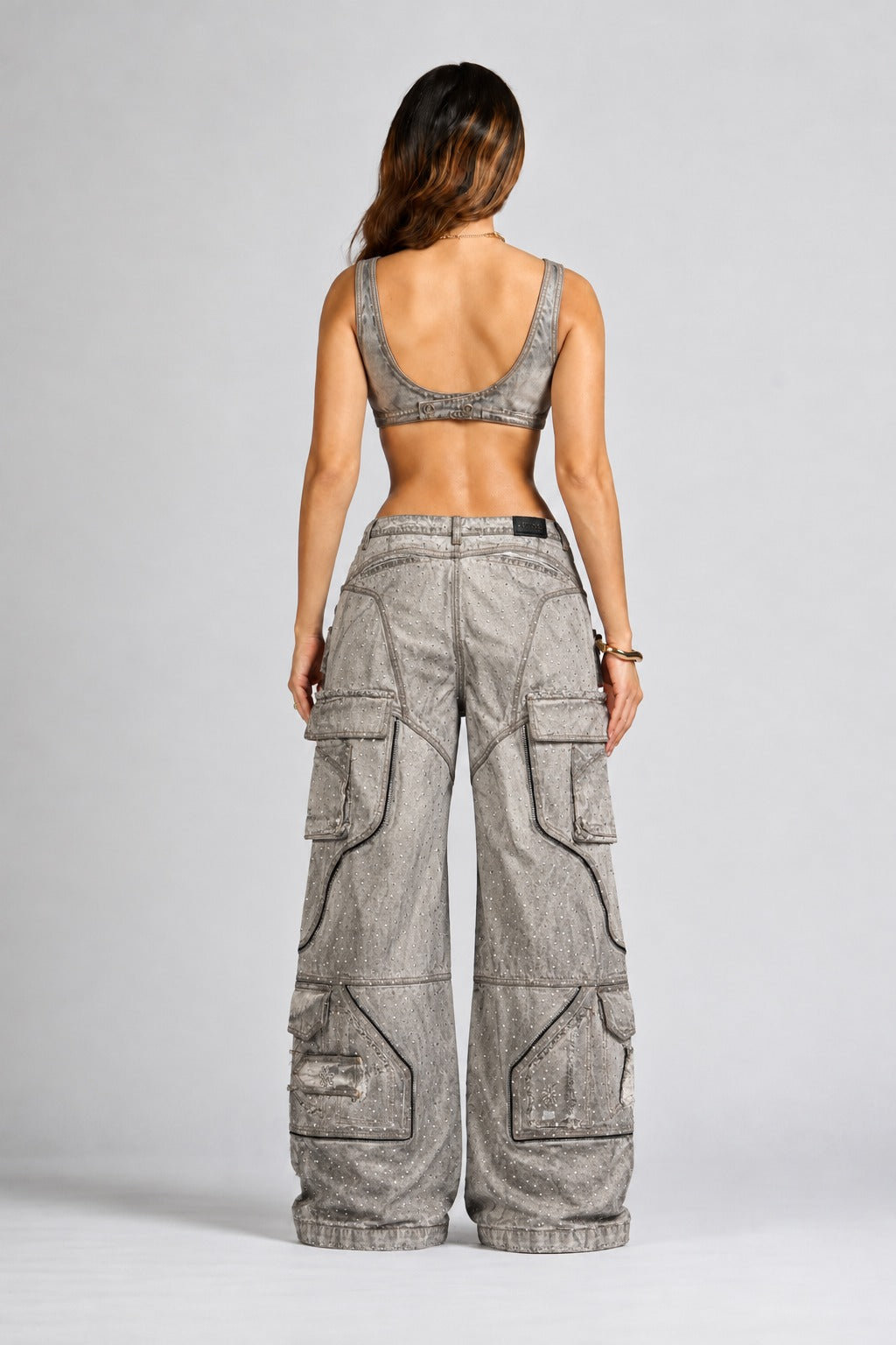 SET SIGNATURE BLANCO CON PEDRERIA WOMAN