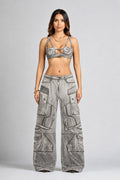 SET SIGNATURE BLANCO CON PEDRERIA WOMAN