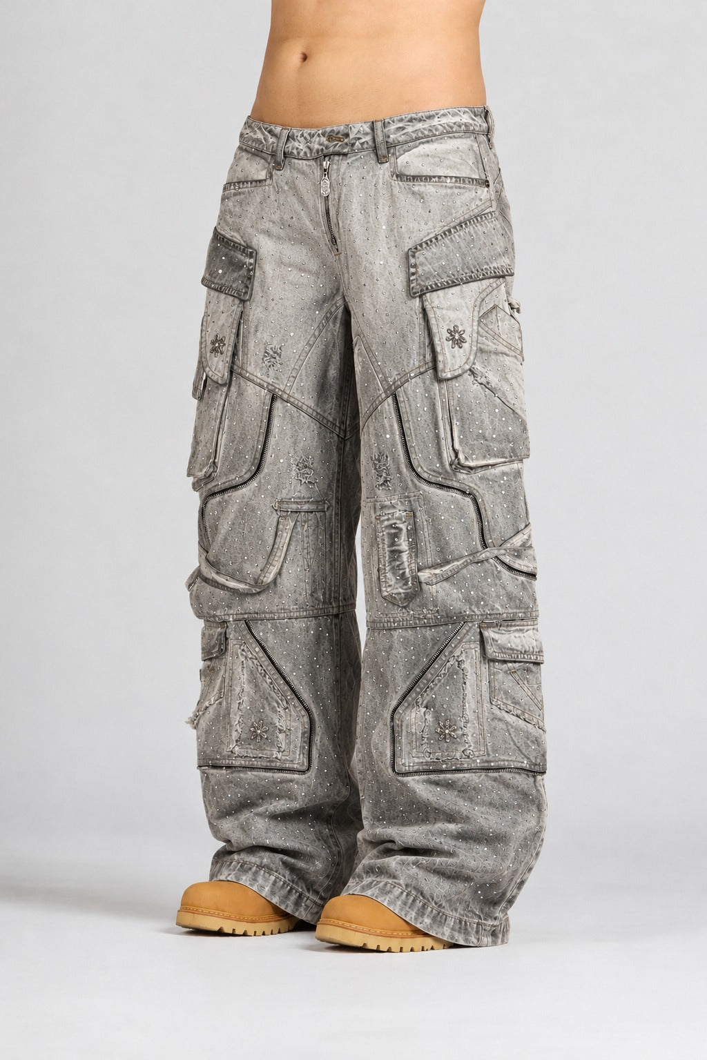 JEAN SIGNATURE BLANCO PEDRERIA MEN